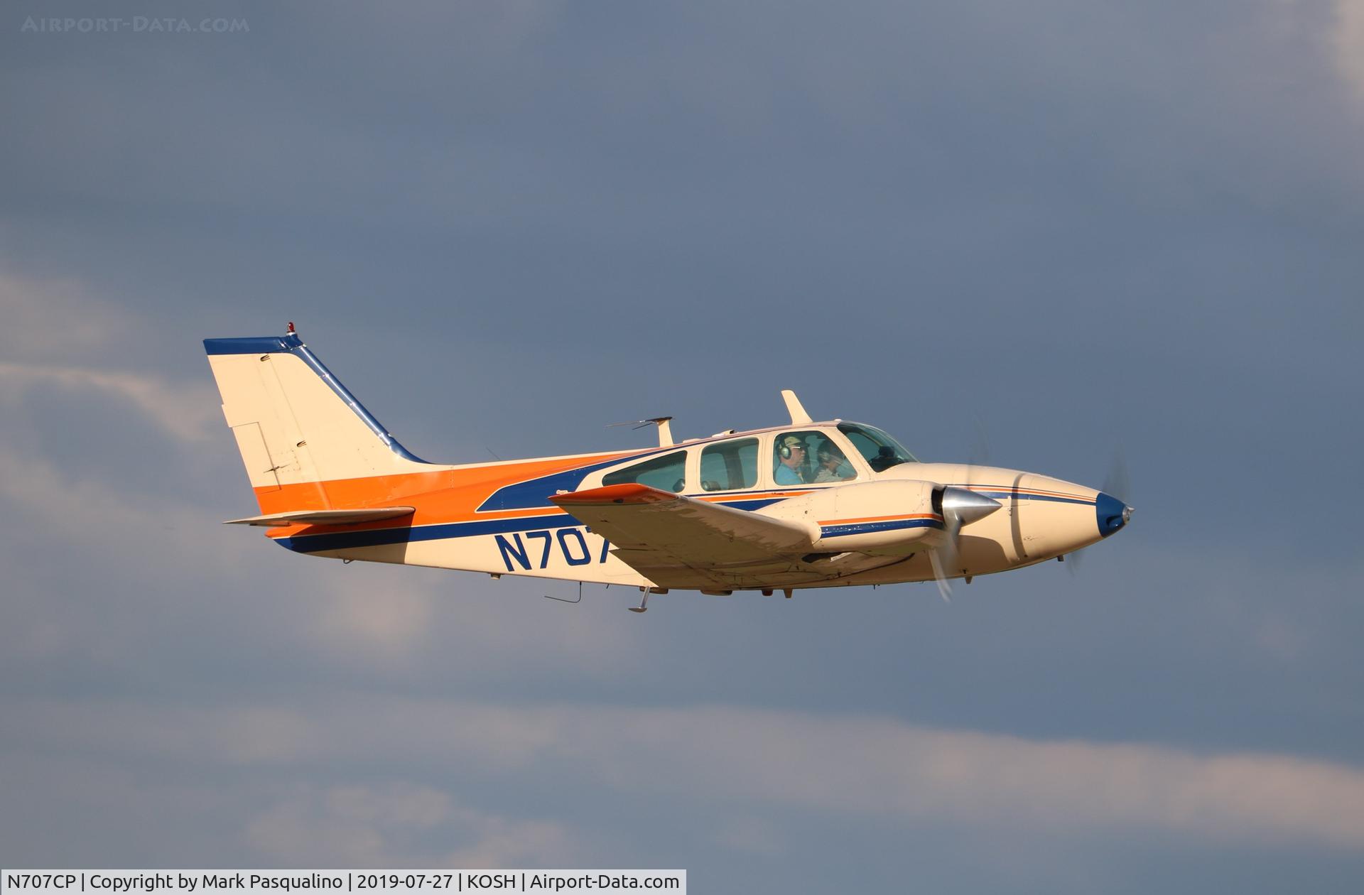 N707CP, 1965 Beech 95-B55 (T42A) Baron C/N TC-864, Beech B55