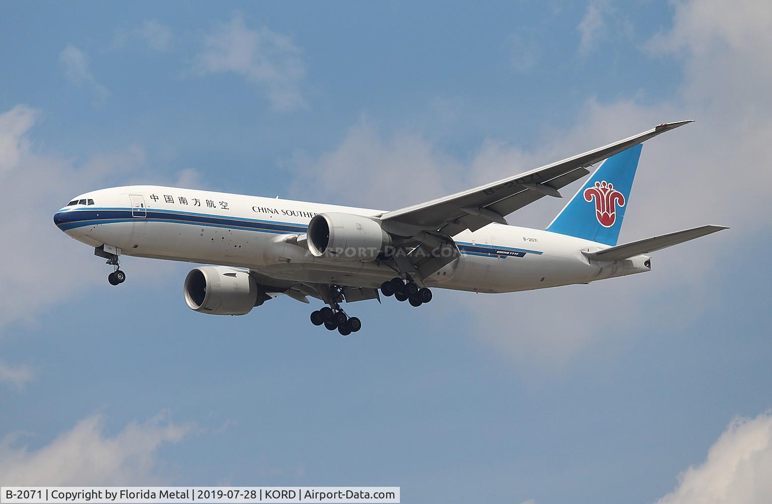 B-2071, 2009 Boeing 777-F1B C/N 37309, China Southern Cargo
