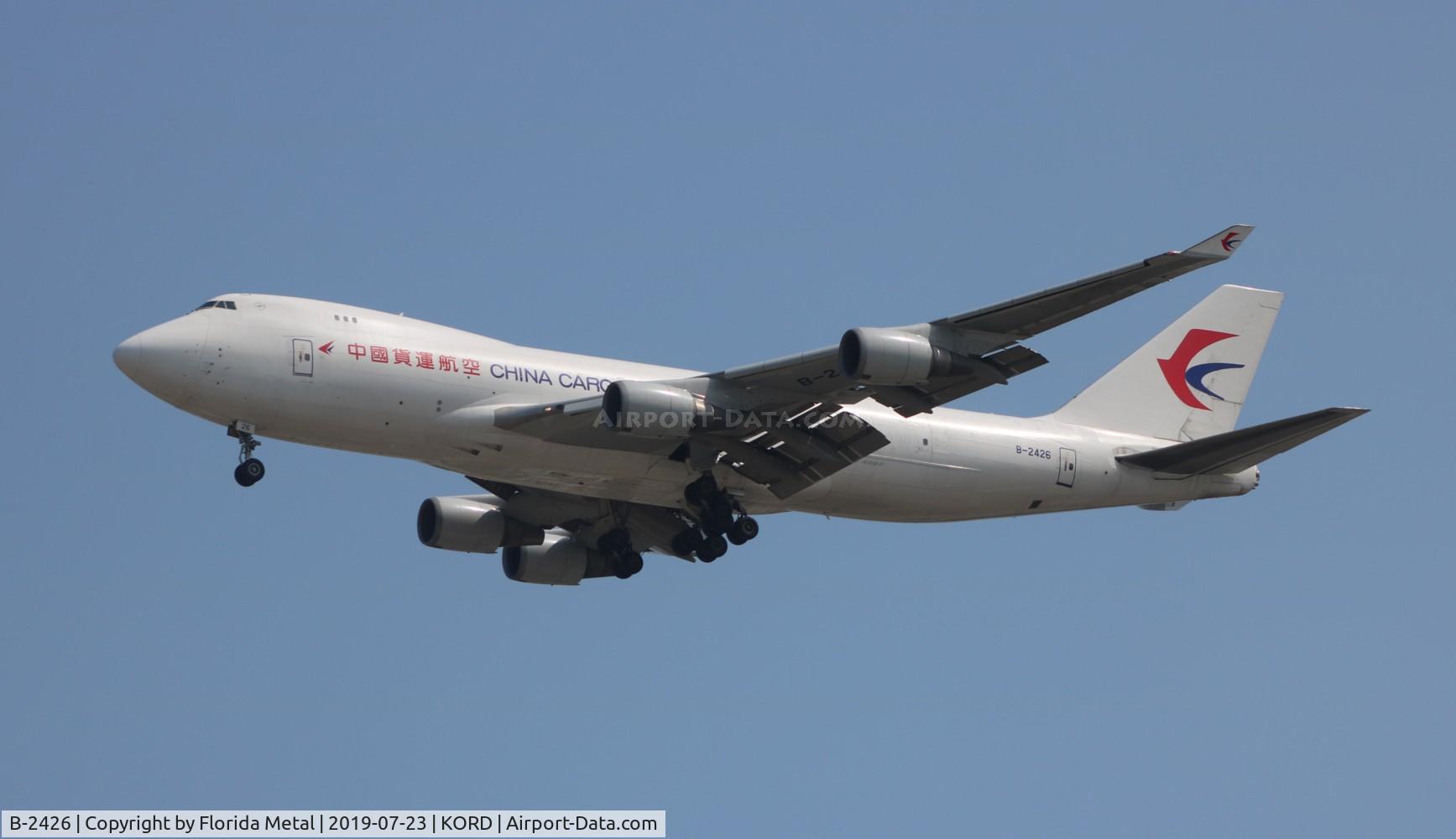 B-2426, 2007 Boeing 747-40BF/ER/SCD C/N 35208/1392, China Cargo