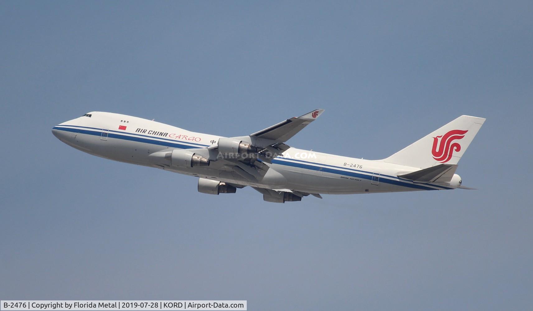 B-2476, 2006 Boeing 747-4FTF/SCD C/N 34240/1373, Air China Cargo
