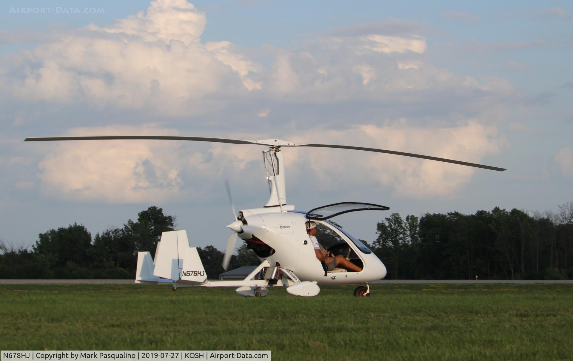 N678HJ, 2018 Magni Gyro M-24 Orion C/N 24-17-0944, Magni M-24