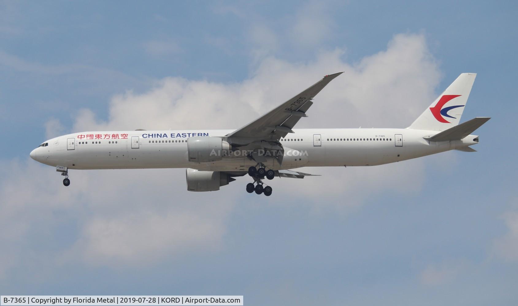 B-7365, 2016 Boeing 777-39P/ER C/N 43280, China Eastern