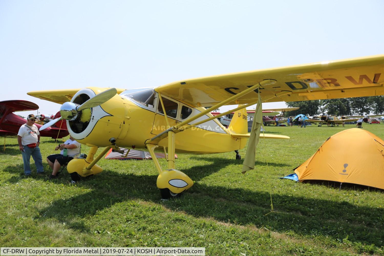 CF-DRW, 1946 Fairchild 24W-46 C/N W46236, Fairchild 24W