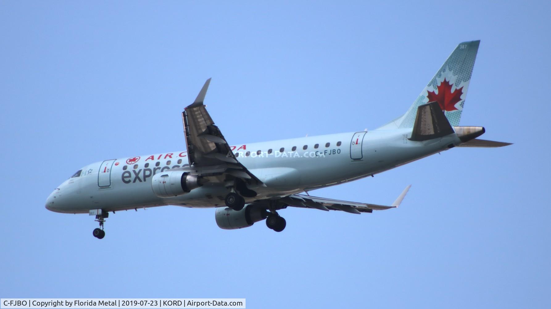 C-FJBO, 2009 Embraer 175SU (ERJ-170-200SU) C/N 17000277, Air Canada