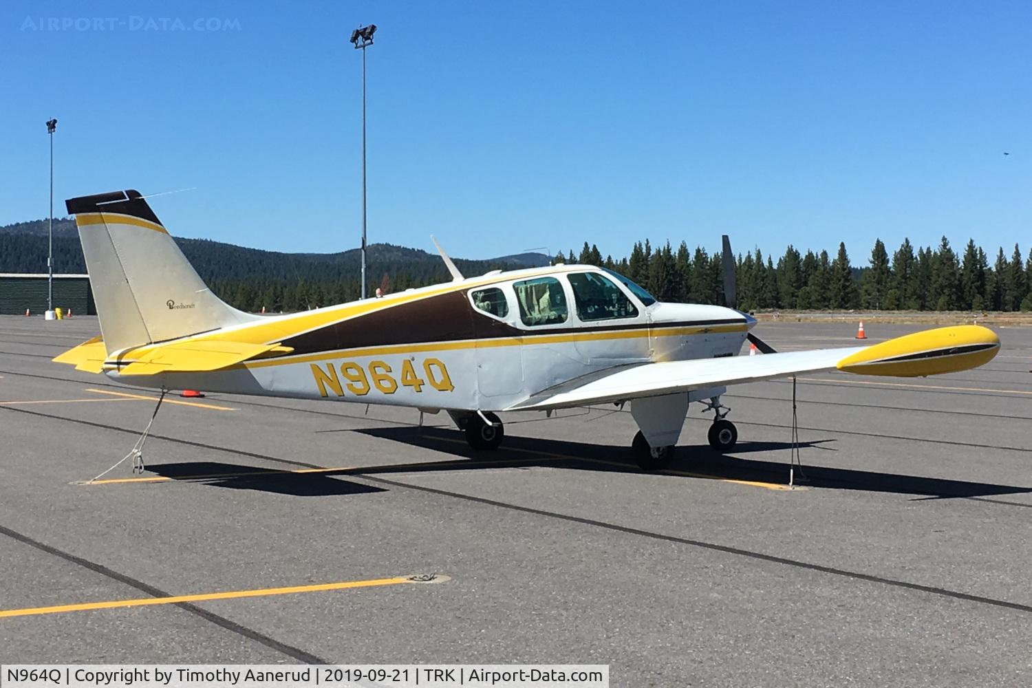 N964Q, 1961 Beech 35-B33 Debonair C/N CD-405, 1961 Beech 35-B33, c/n: CD-405