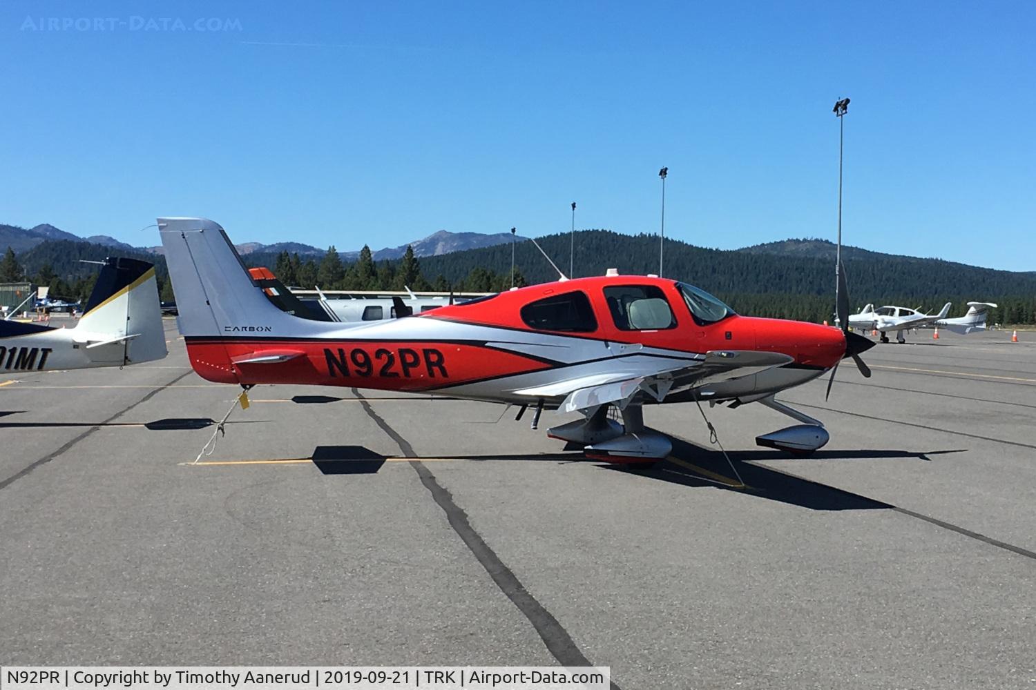 N92PR, 2016 Cirrus SR22T C/N 1287, 2016 Cirrus SR22T, c/n: 1287