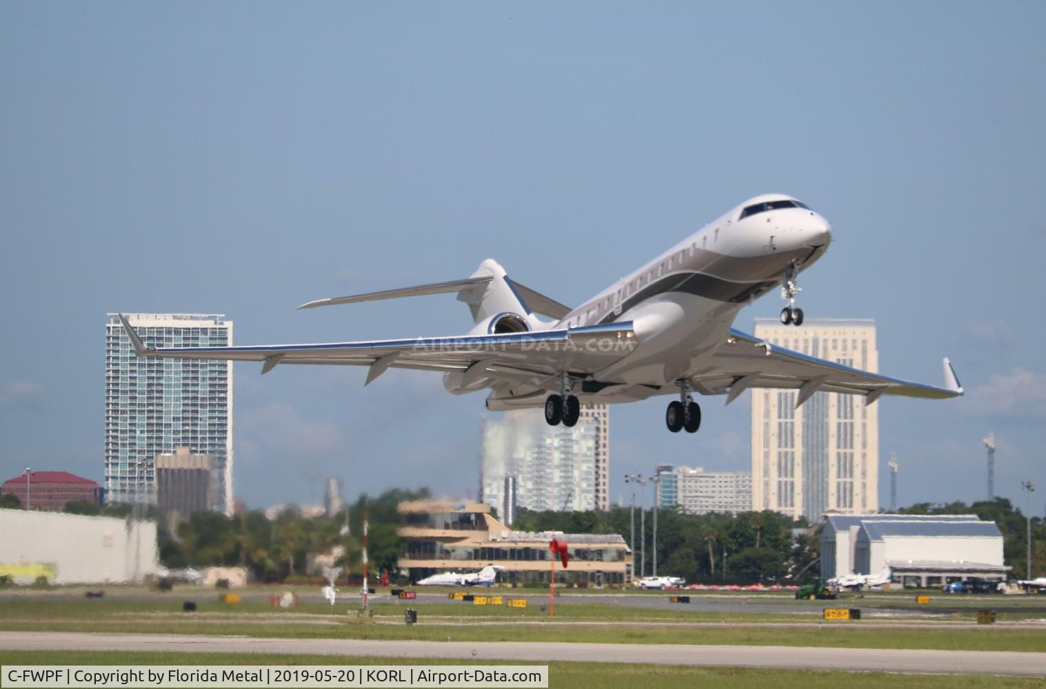 C-FWPF, 2014 Bombardier BD700-1A10 Global 6000 C/N 9596, Global 6000