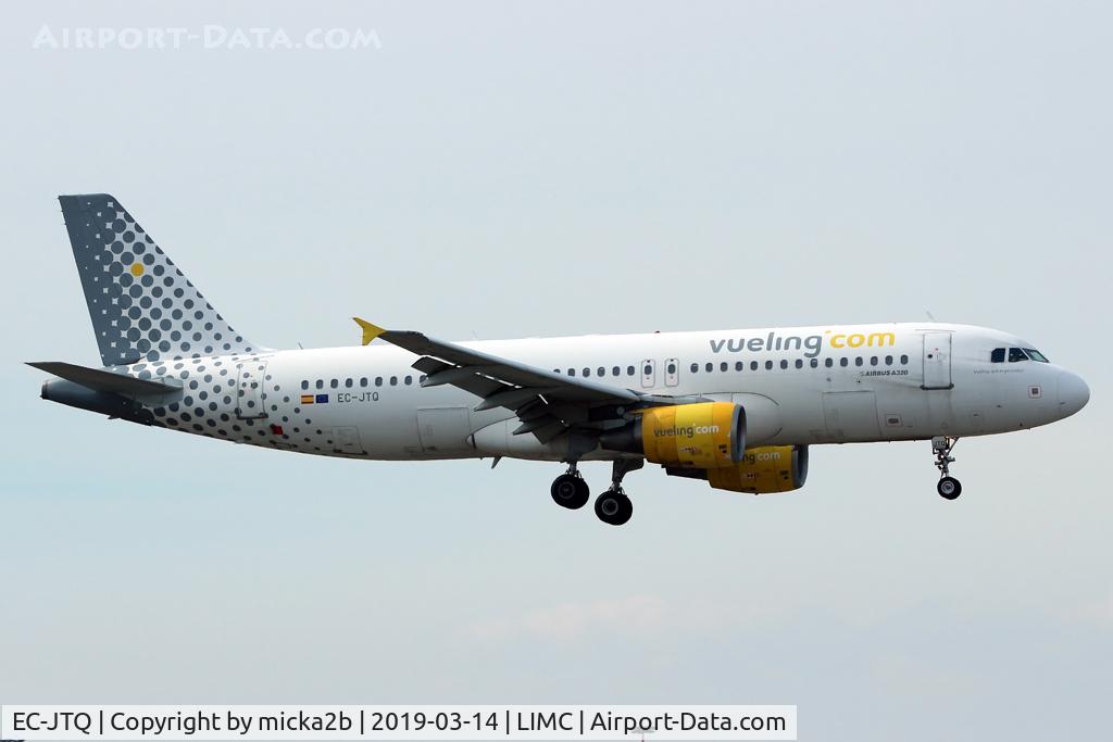 EC-JTQ, 2006 Airbus A320-214 C/N 2794, Landing