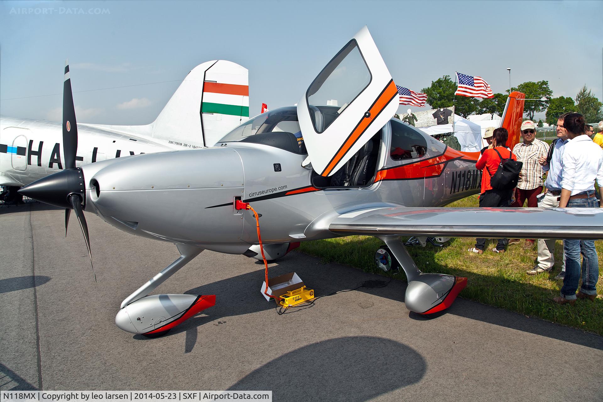 N118MX, 2014 Cirrus SR22T GTS C/N 0723, Berlin Air Show ILA 23.5.2014