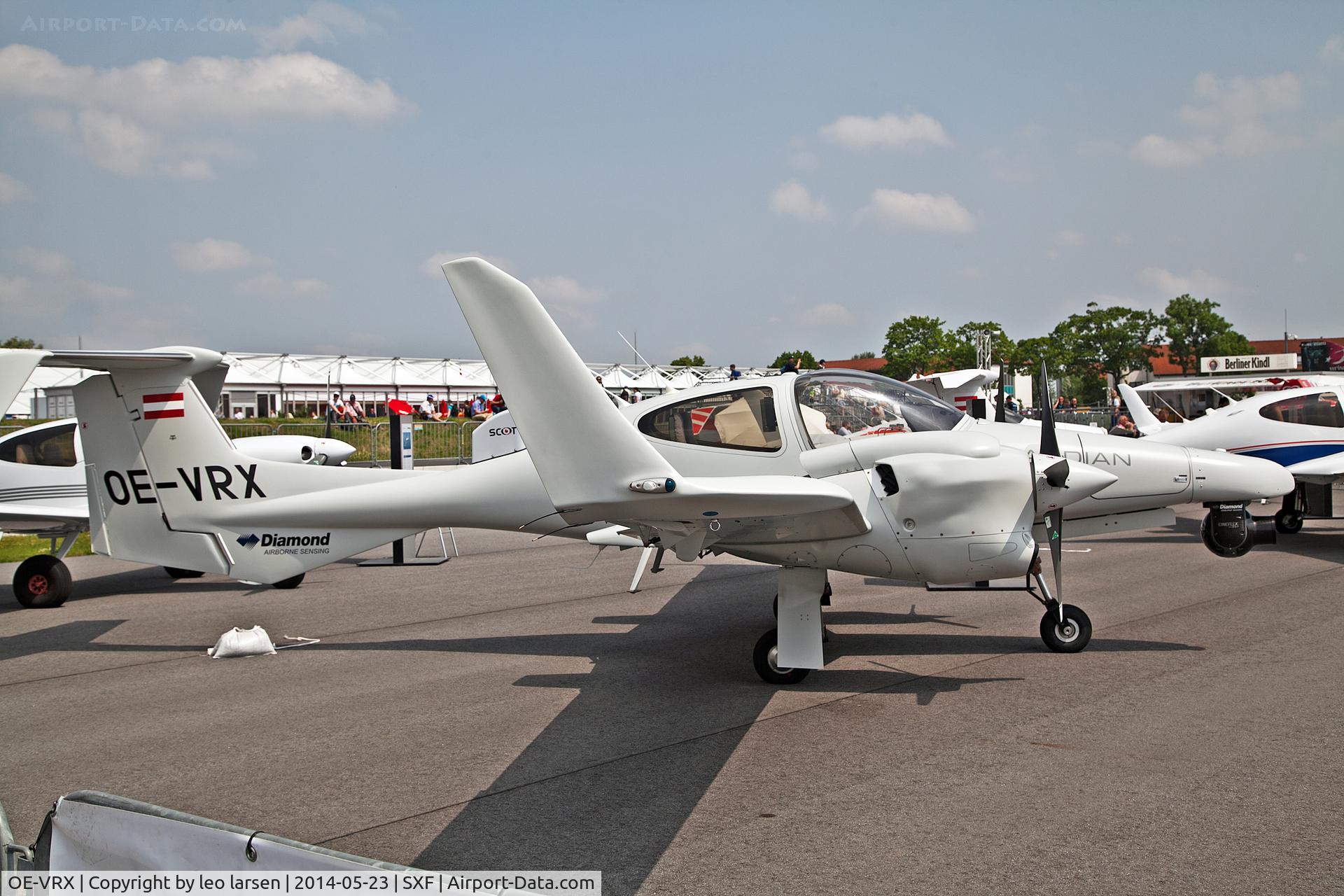 OE-VRX, Diamond DA-42 Twin Star C/N 42.M013, Berlin Air Show ILA 23.5.2014