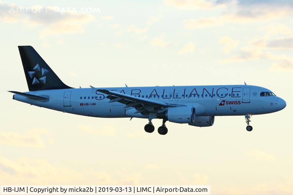 HB-IJM, 1996 Airbus A320-214 C/N 635, Landing