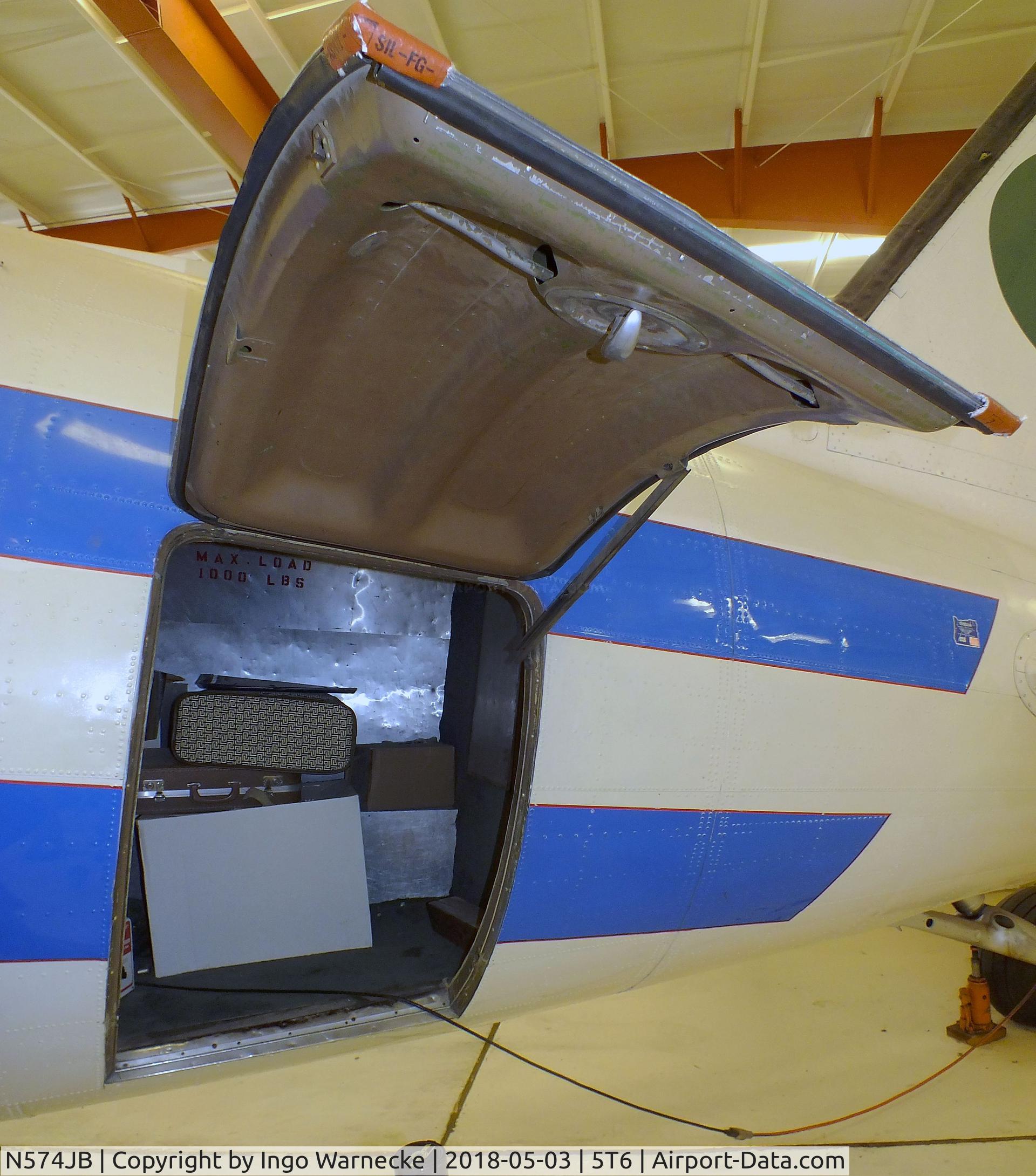 N574JB, 1944 Douglas DC3C-S1C3G (C-47A) C/N 20145, Douglas DC-3C at the War Eagles Air Museum, Santa Teresa NM