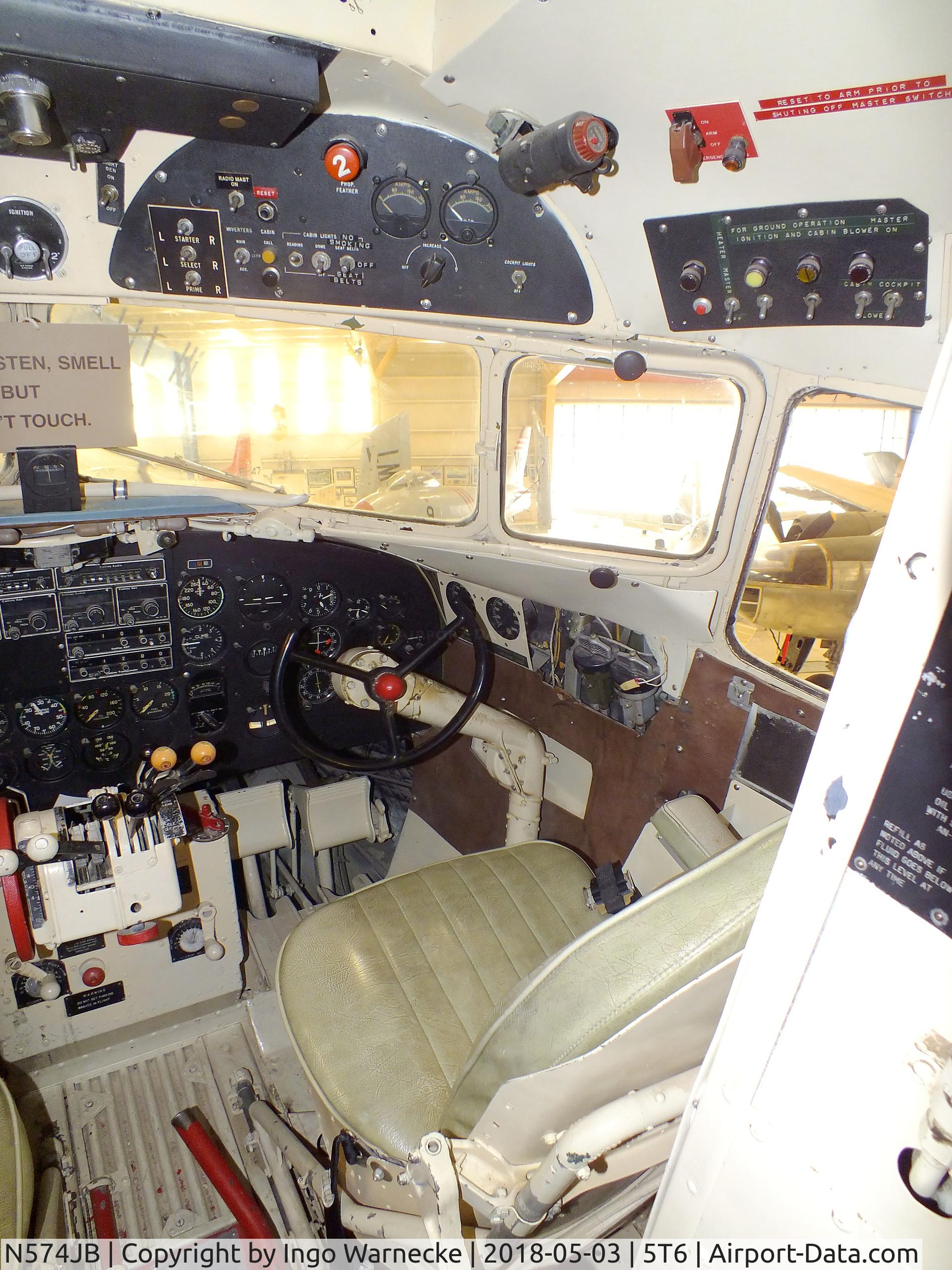 N574JB, 1944 Douglas DC3C-S1C3G (C-47A) C/N 20145, Douglas DC-3C at the War Eagles Air Museum, Santa Teresa NM  #c