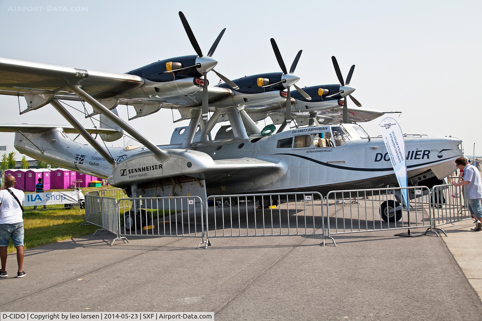 D-CIDO, 2000 Dornier Do-24ATT C/N 5345, Berlin Air Show ILA 23.5.2014