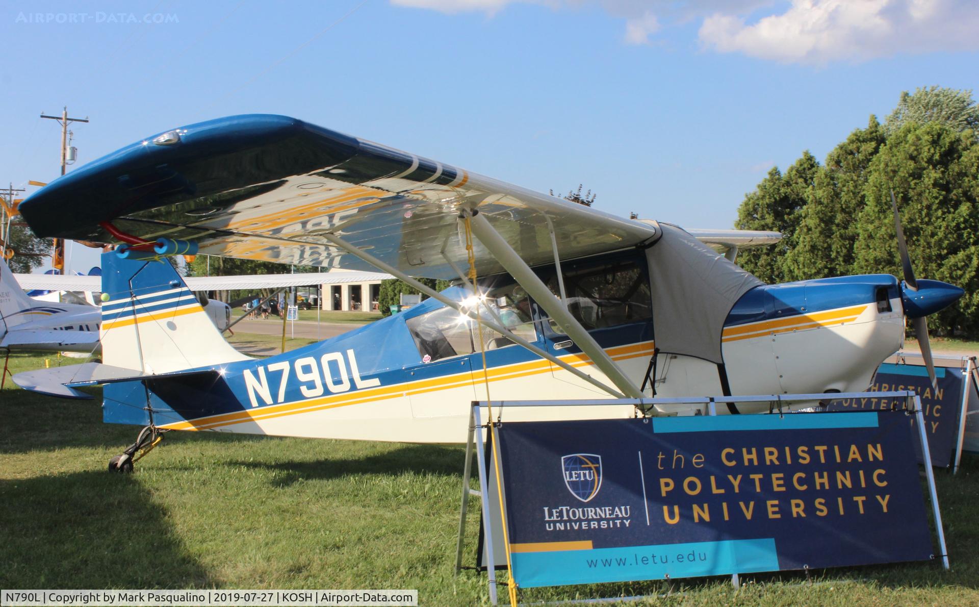 N790L, American Champion 7ECA Citabria C/N 1408-2011, American Champion 7ECA