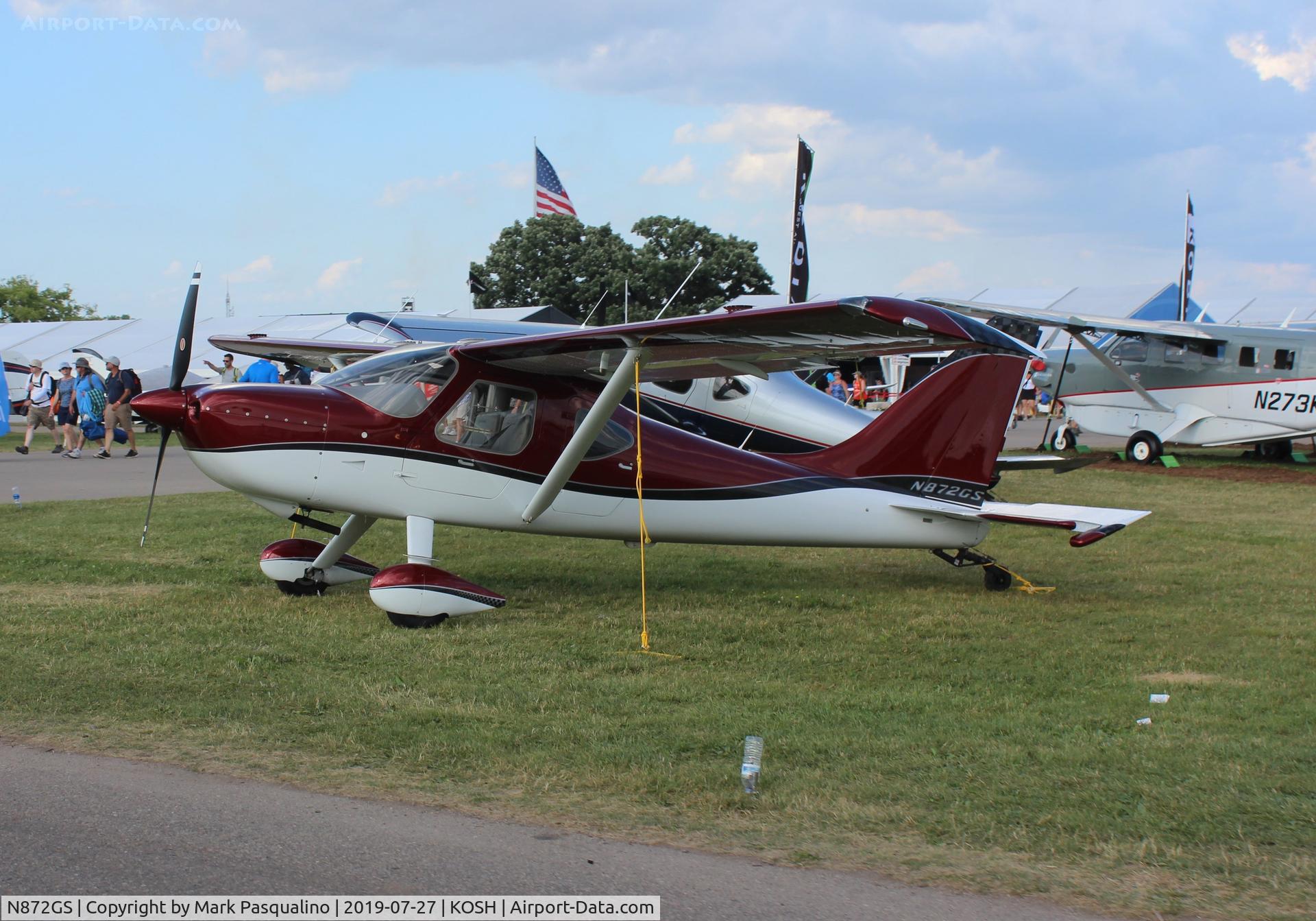 N872GS, 2018 Glasair GS-2 Sportsman C/N 7468, Sportsman GS-2