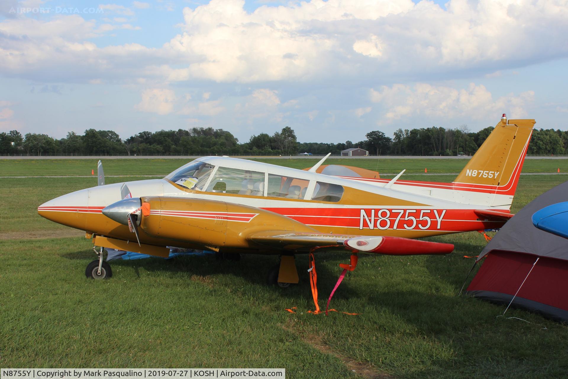 N8755Y, 1969 Piper PA-30 Twin Comanche C/N 30-1909, Piper PA-30