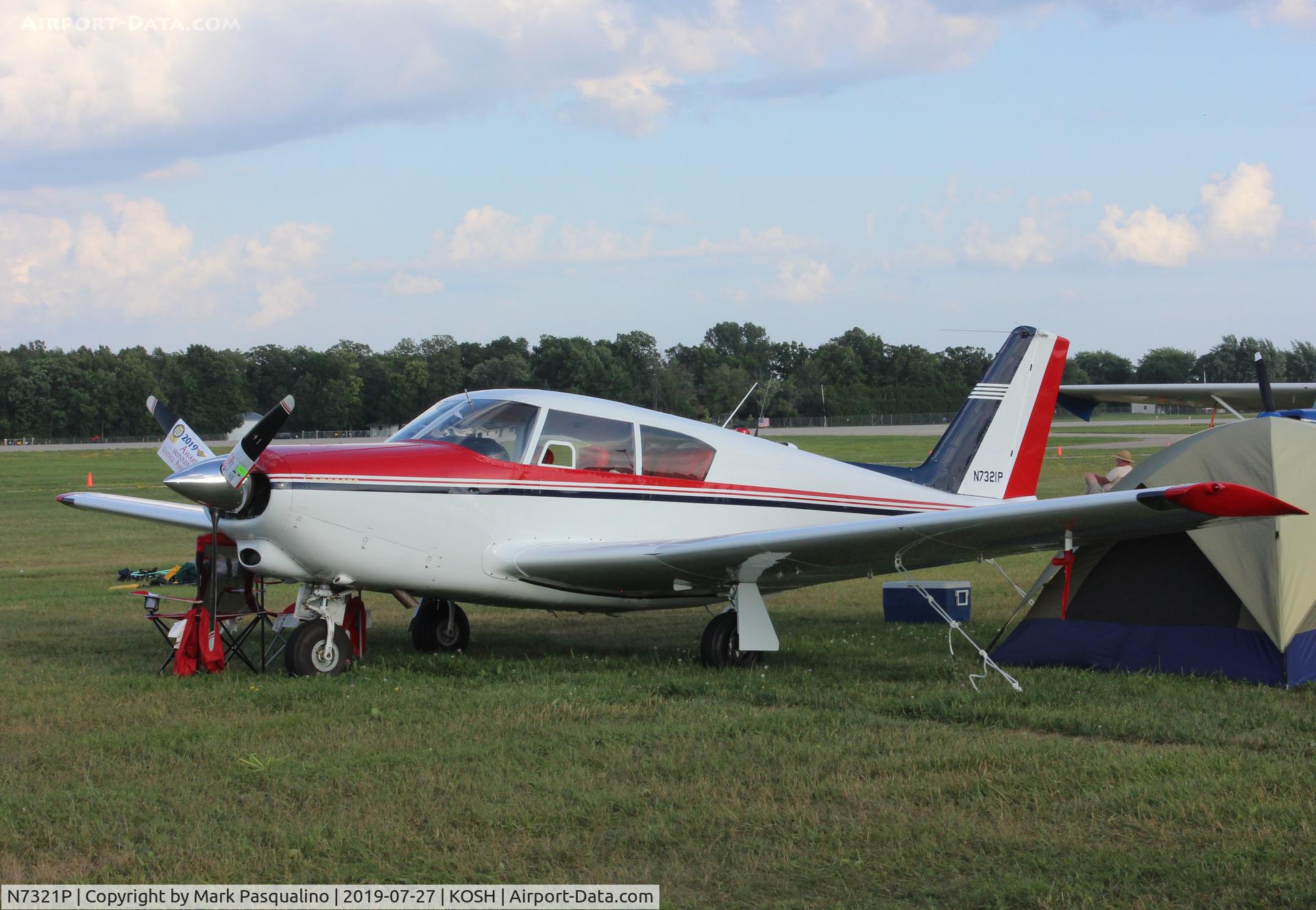N7321P, 1961 Piper PA-24-250 Comanche C/N 24-2498, Piper PA-24-250