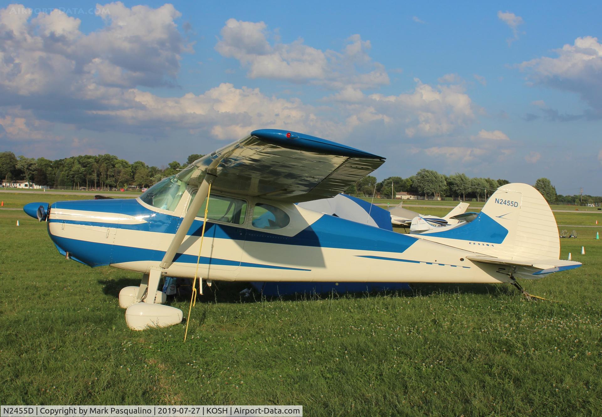 N2455D, 1952 Cessna 170B C/N 20599, Cessna 170B