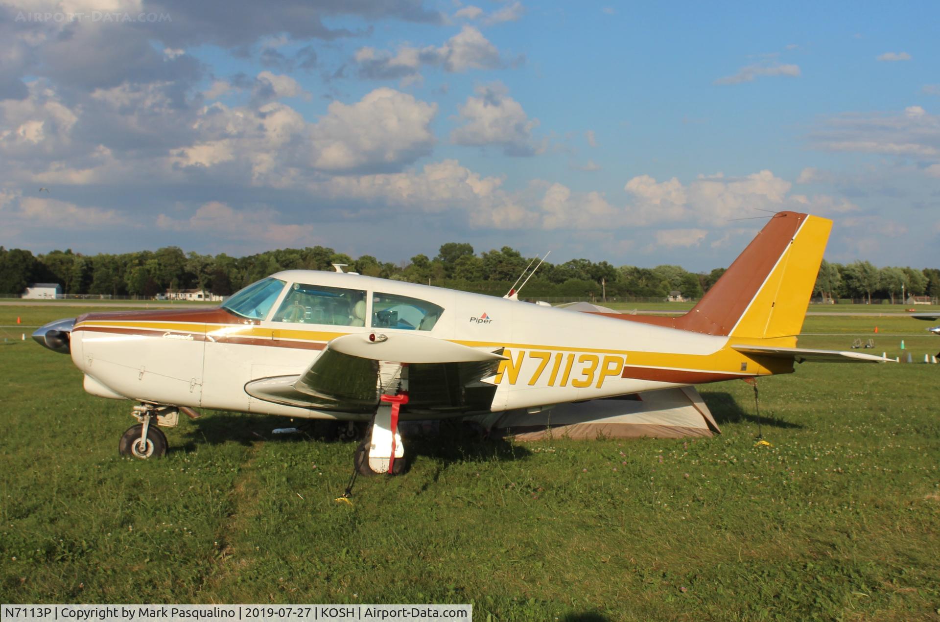 N7113P, 1960 Piper PA-24 Comanche C/N 24-1879, Piper PA-24