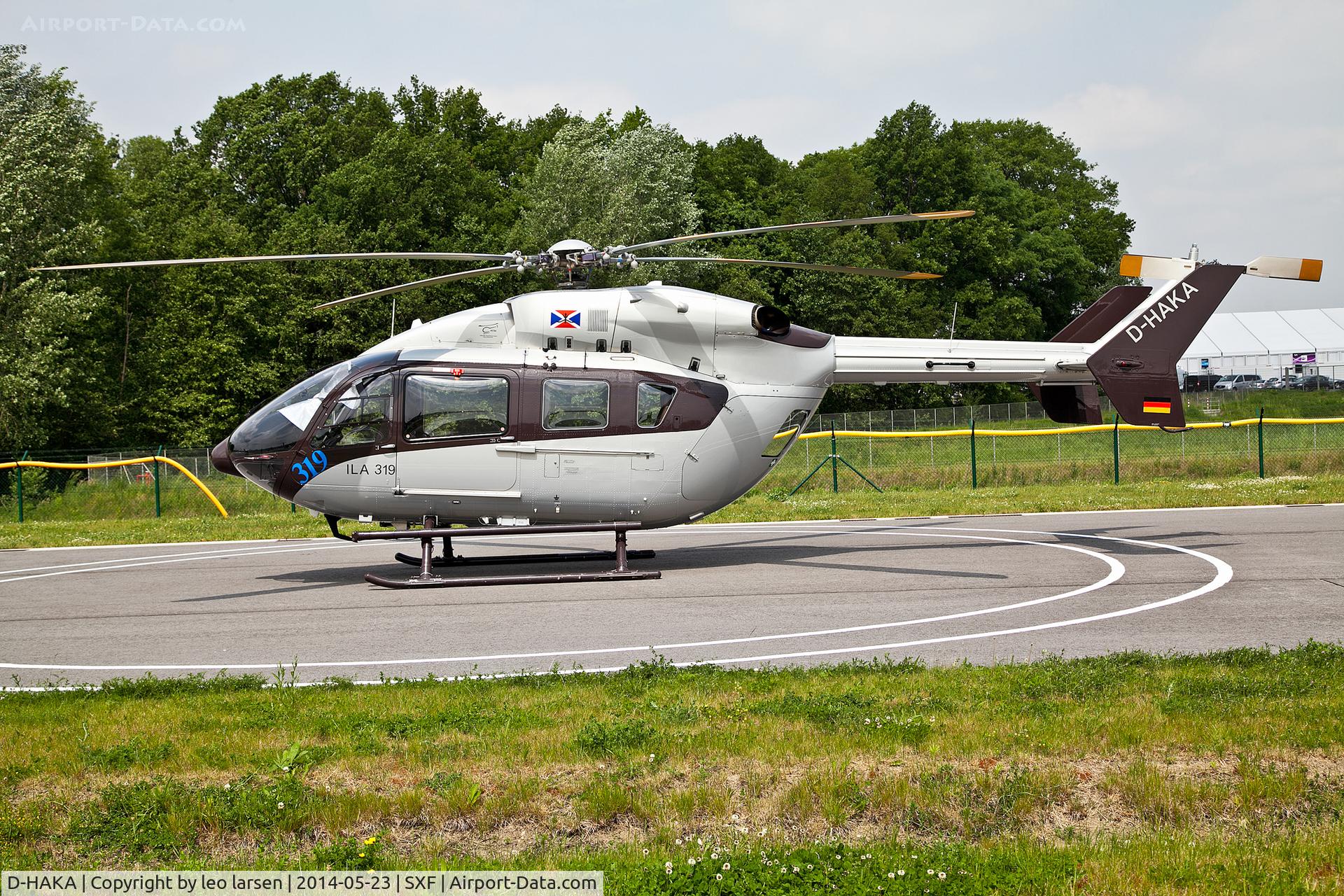 D-HAKA, Eurocopter-Kawasaki EC-145 (BK-117C-2) C/N 9191, Berlin air show 23.5.2014