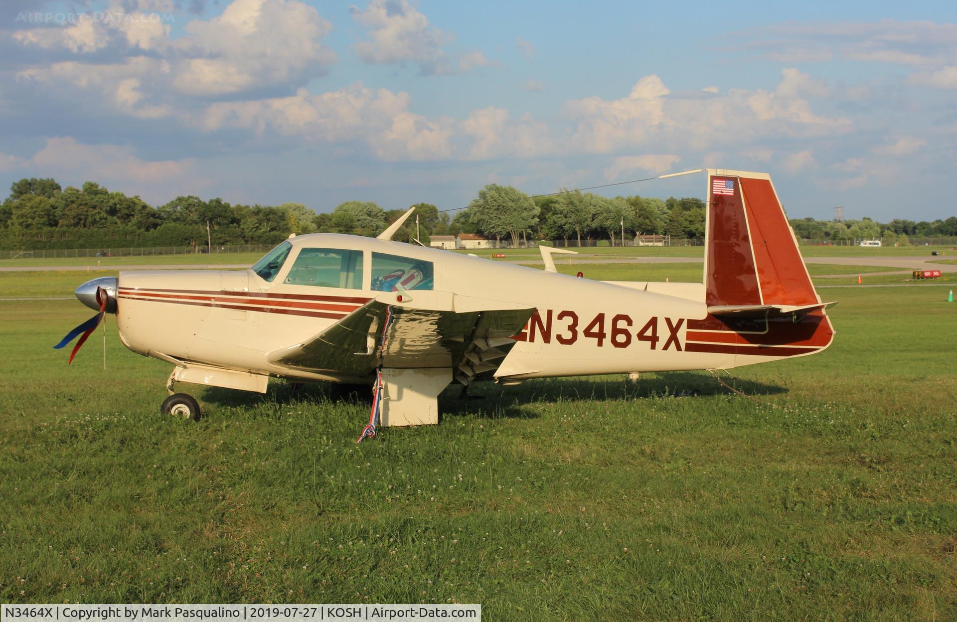 N3464X, 1966 Mooney M20E C/N 1144, Mooney M20E