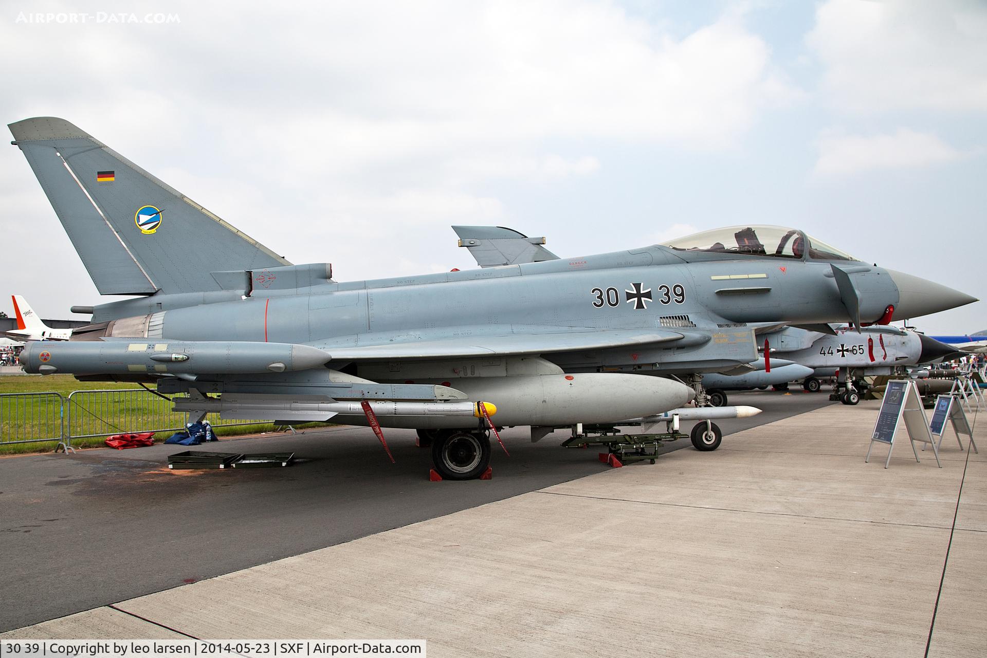 30 39, Eurofighter EF-2000 Typhoon S C/N 123/GS025, Berlin air show 23.5.2014