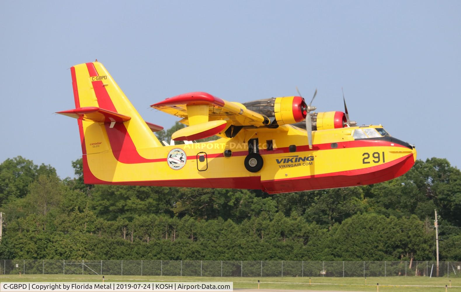 C-GBPD, 1985 Canadair CL-215-V (CL-215-1A10) C/N 1084, CL-215