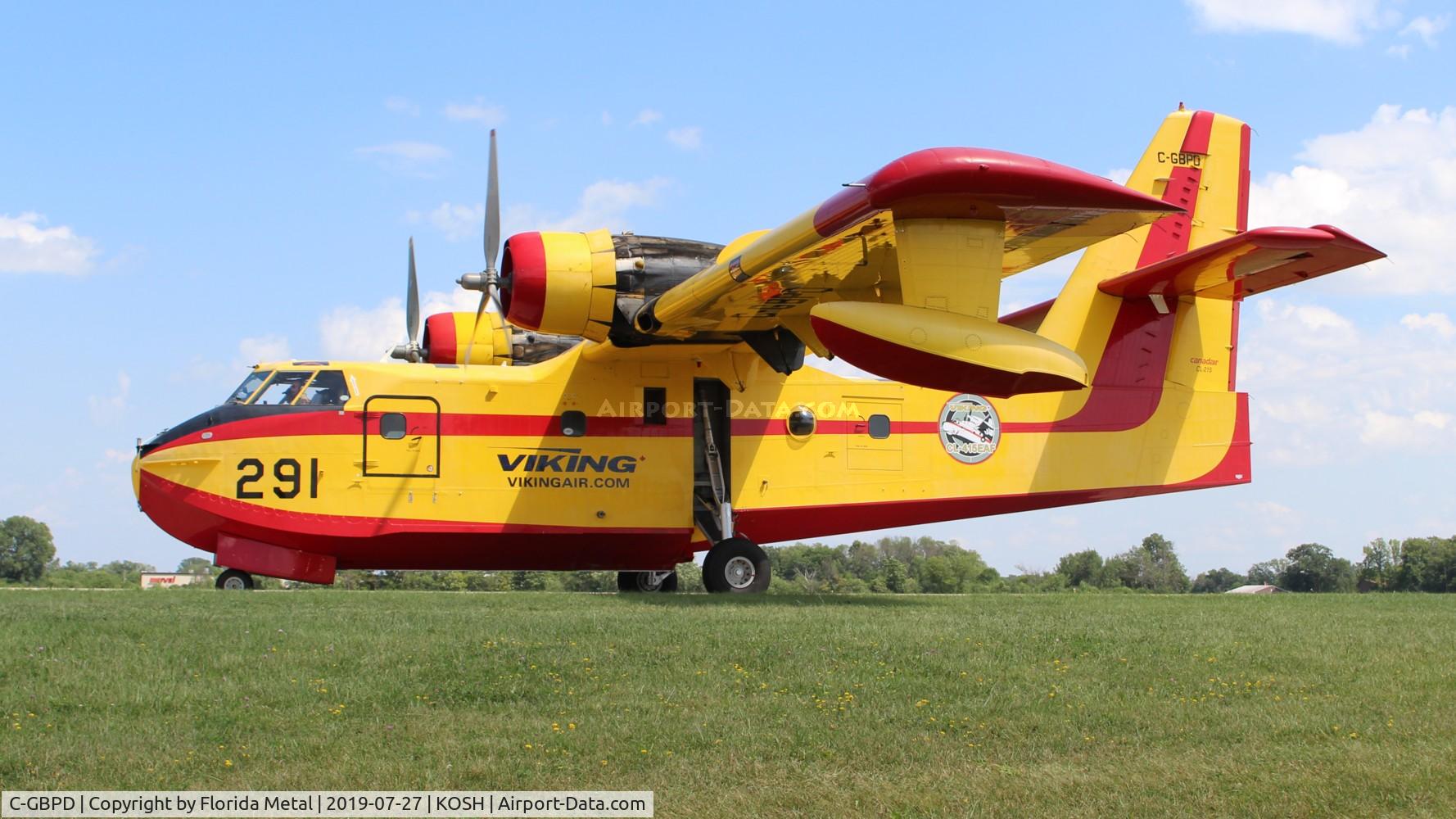 C-GBPD, 1985 Canadair CL-215-V (CL-215-1A10) C/N 1084, CL-215