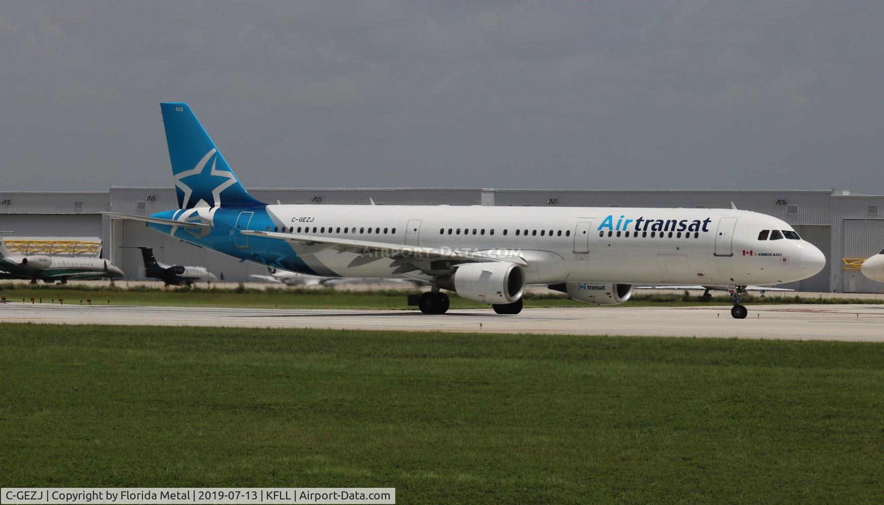 C-GEZJ, 2009 Airbus A321-211 C/N 4148, Air Transat