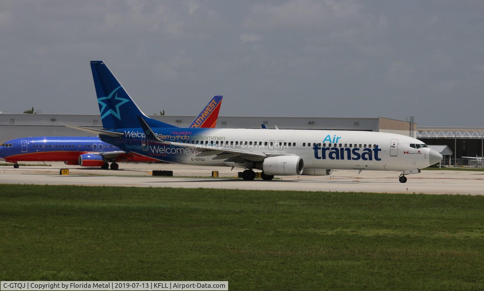 C-GTQJ, 2001 Boeing 737-8Q8 C/N 30631, Air Transat