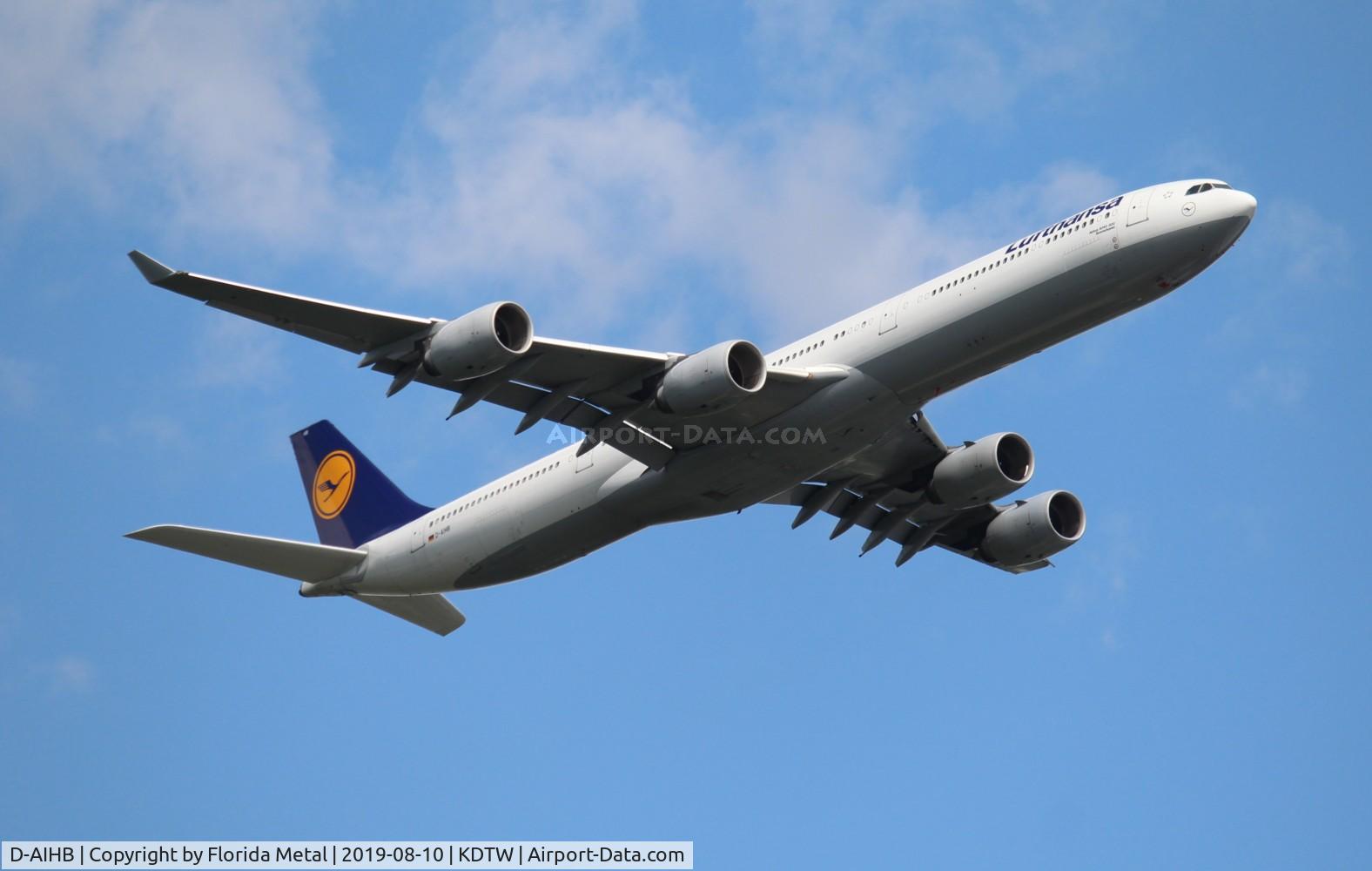 D-AIHB, 2003 Airbus A340-642 C/N 517, Lufthansa