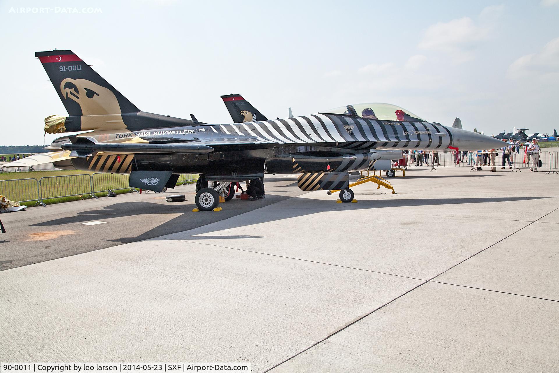 90-0011, General Dynamics F-16C-40-CF C/N 4R-70, Berlin Air Show 23.5.2014