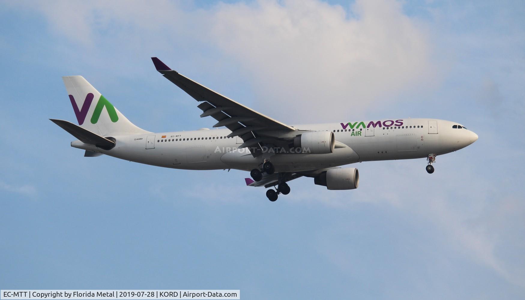 EC-MTT, 2002 Airbus A330-223 C/N 454, Wamos
