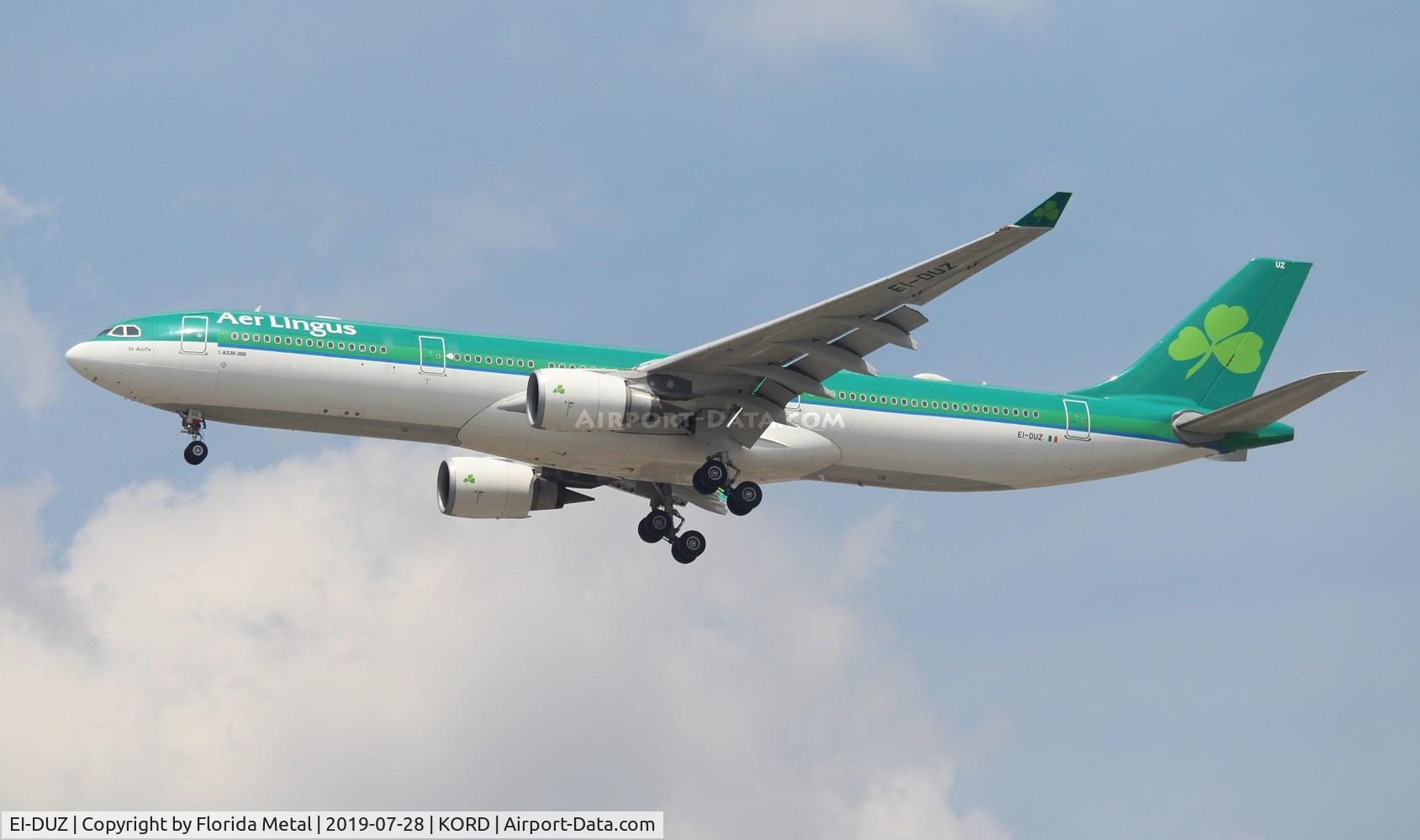 EI-DUZ, 2007 Airbus A330-302 C/N 847, Aer Lingus