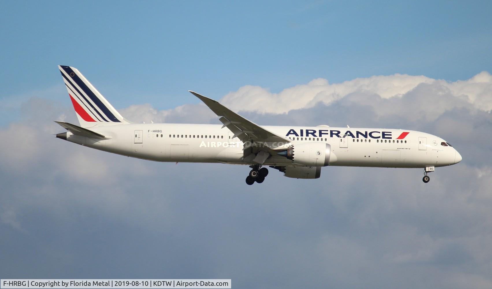 F-HRBG, 2018 Boeing 787-9 Dreamliner Dreamliner C/N 42490, Air France