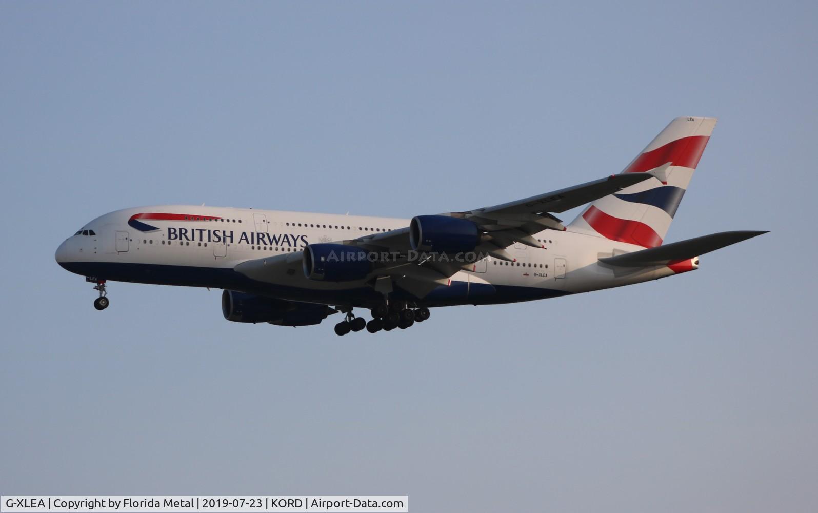 G-XLEA, 2012 Airbus A380-841 C/N 095, British