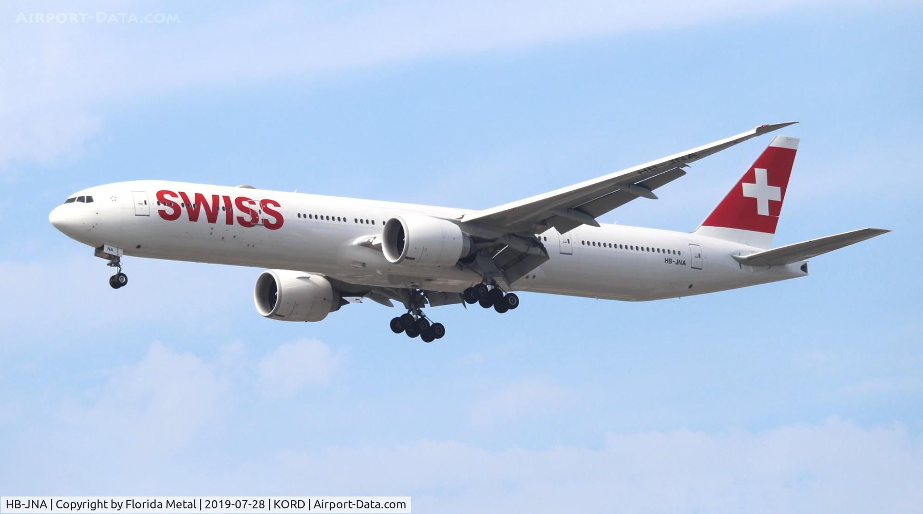 HB-JNA, 2015 Boeing 777-3DE/ER C/N 44582, Swiss