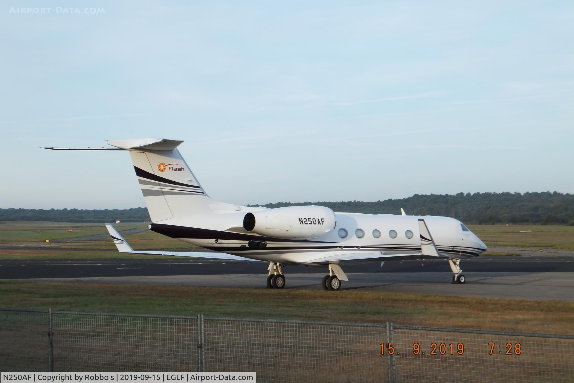 N250AF, 2012 Gulfstream Aerospace GIV-X (G450) C/N 4261, N250AF