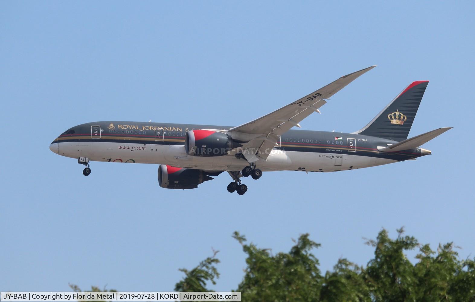 JY-BAB, 2014 Boeing 787-8 Dreamliner Dreamliner C/N 35319, Royal Jordanian