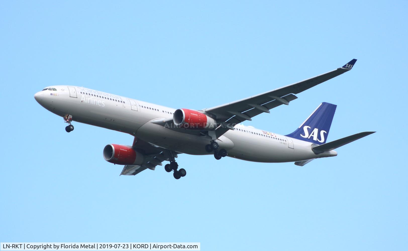 LN-RKT, 2016 Airbus A330-343E C/N 1697, SAS A330