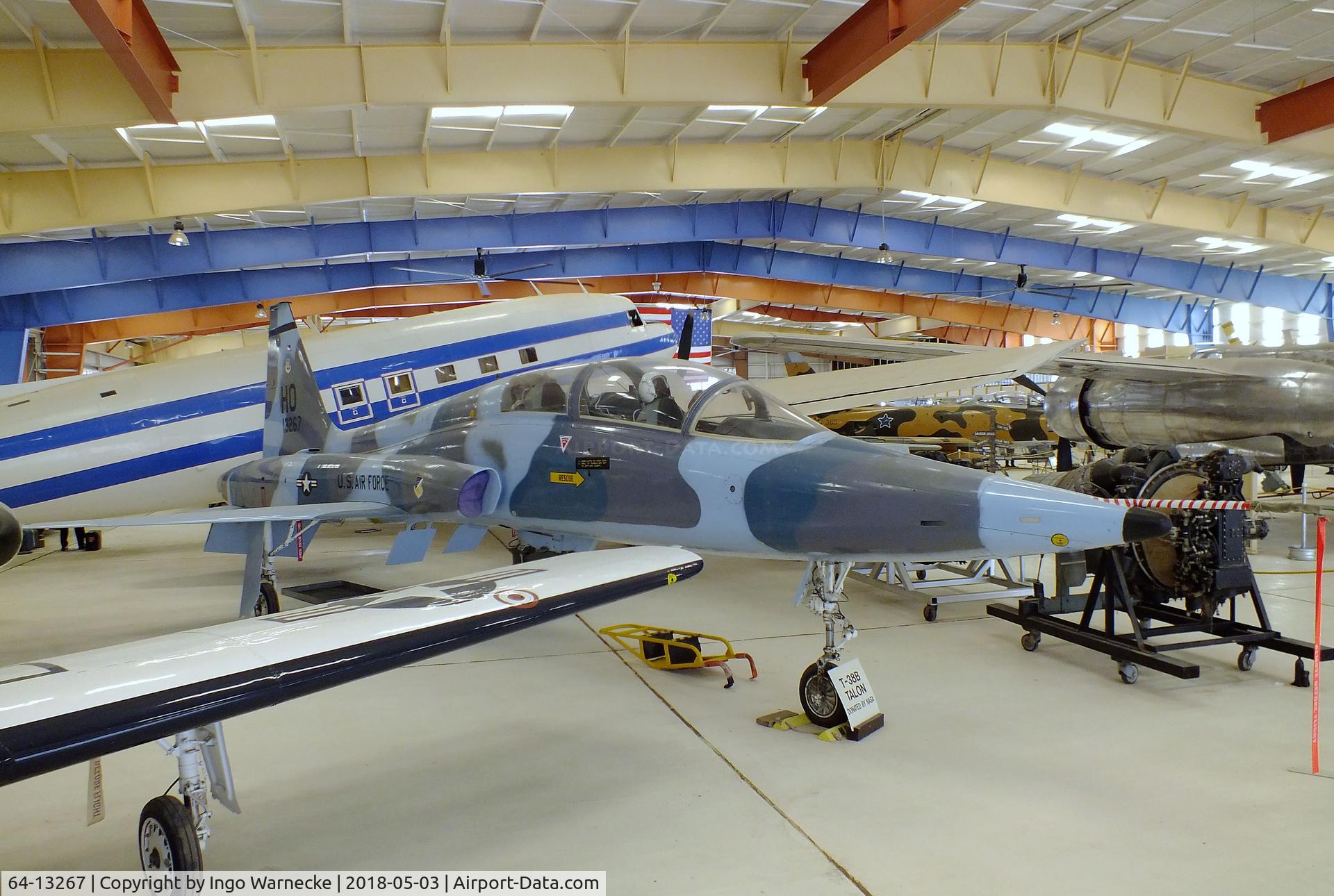 64-13267, 1964 Northrop T-38A-50-NO Talon C/N N.5696, Northrop T-38A Talon at the War Eagles Air Museum, Santa Teresa NM