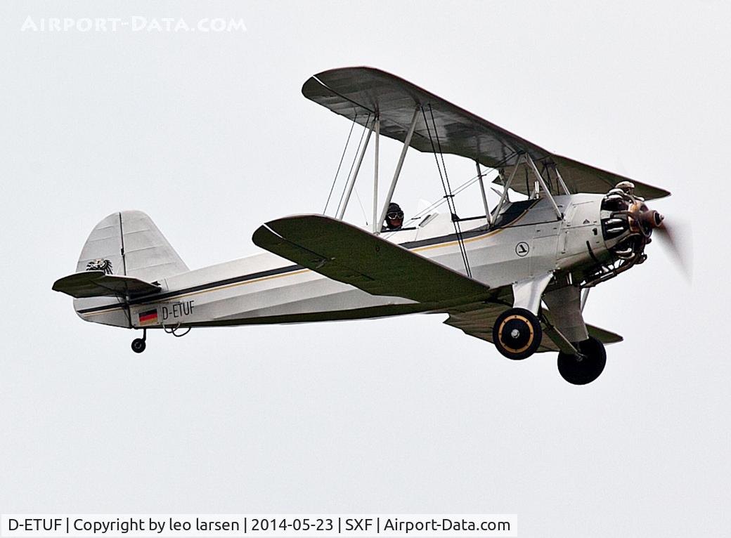 D-ETUF, 1936 Focke-Wulf Fw-44J Stieglitz C/N 168, Berlin Air Show 23.5.2014
