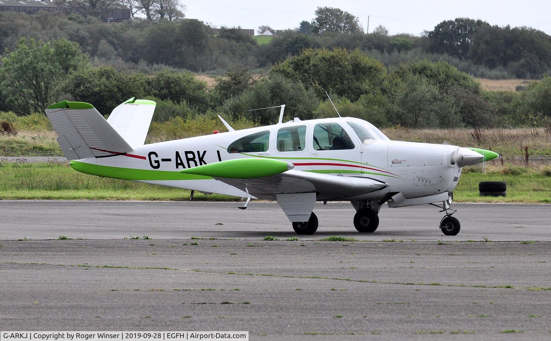 G-ARKJ, 1961 Beech N35 Bonanza C/N D-6736, Classic 