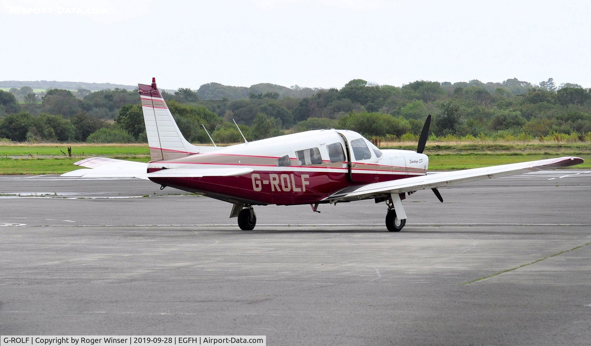 G-ROLF, 1980 Piper PA-32R-301 Saratoga SP C/N 32R-8113018, Visiting Saratoga SP.
