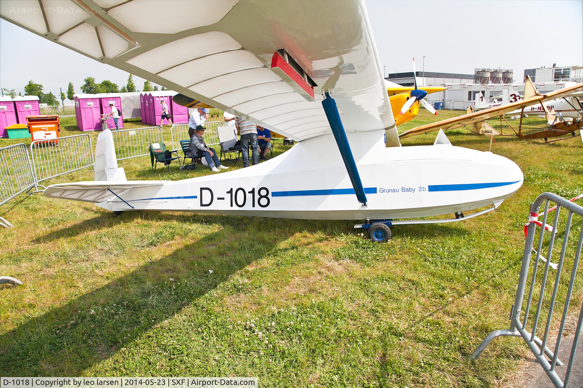 D-1018, 1931 Schneider Grunau Baby IIb C/N 05, Berlin Air Show 23.5.2014