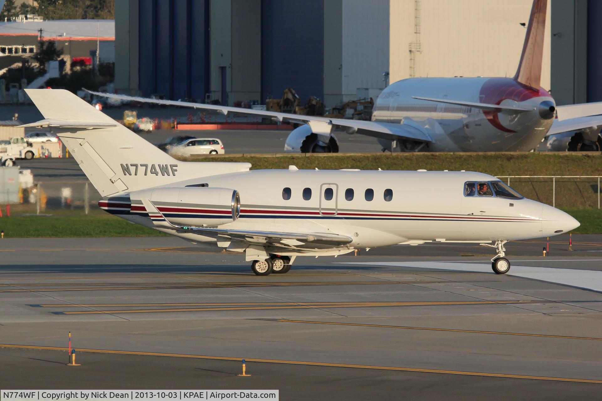 N774WF, 2006 Raytheon Hawker 850XP C/N 258774, PAE/KPAE