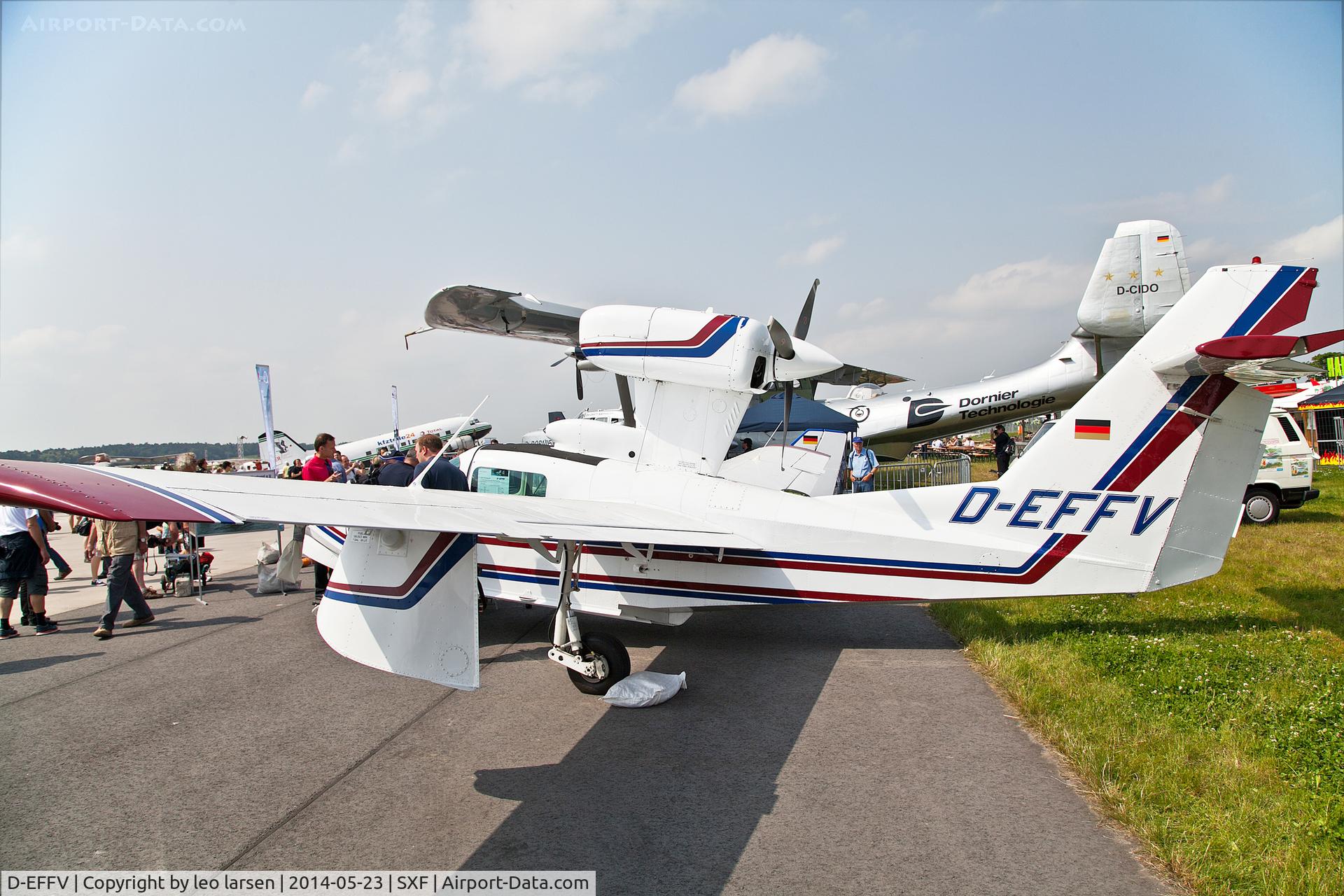 D-EFFV, 1988 Lake LA-250 Renegade C/N 66, Berlin Air Show 23.5.2014