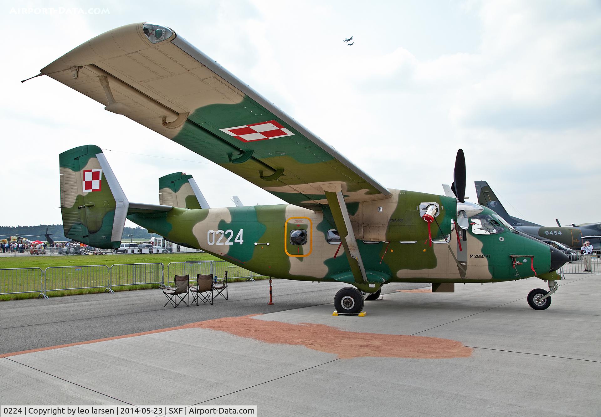 0224, 2013 PZL-Mielec M-28B/PT Bryza 1TD C/N AJG004-07, Berlin Air Show 23.5.2014