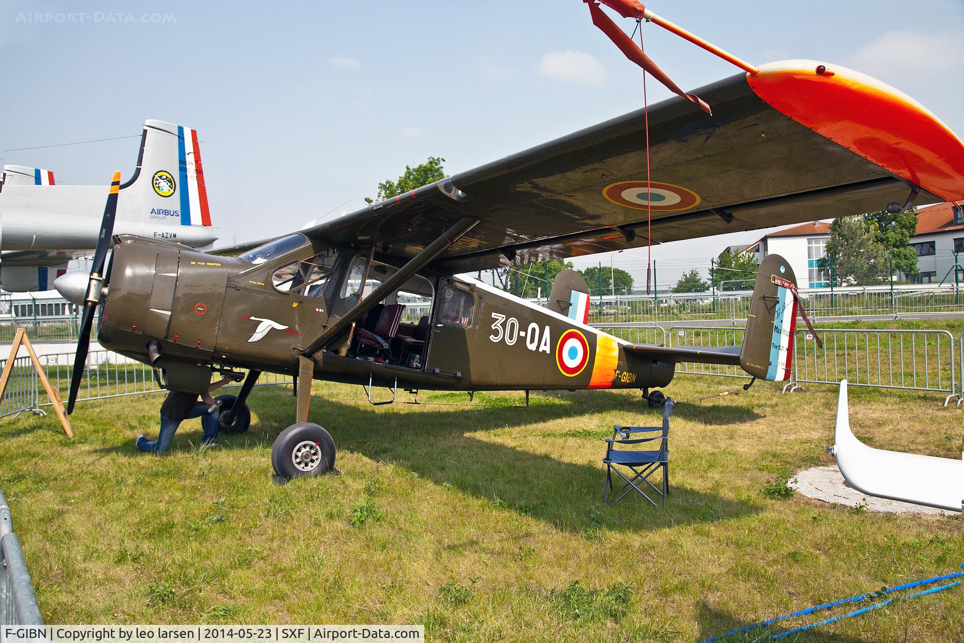 F-GIBN, Max Holste MH-1521M Broussard C/N 317, Berlin Air Show 23.5.2014